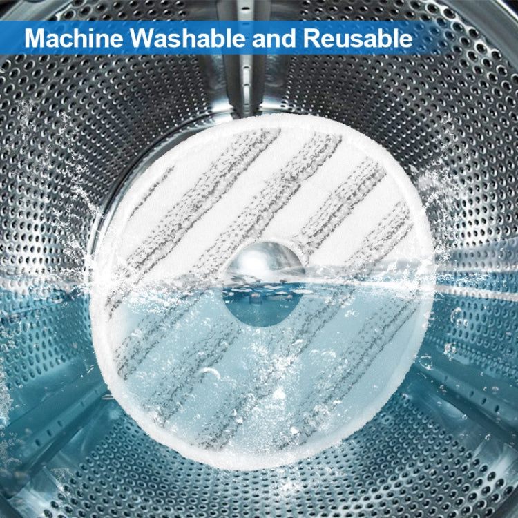 For Vileda Spin & Clean Mop Refill Pad Round Microfiber Replacement Cloth Cover(Red) - free shipping - PMC TechLife - Order now!