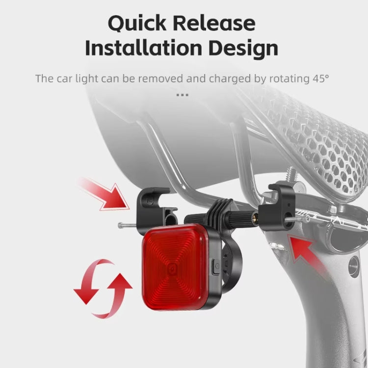 WEST BIKING Bicycle Waterproof High-Brightness Night Riding Warning Taillight(Seat Tube Model) - Headlights by WEST BIKING | Online Shopping South Africa | PMC TechLife | Buy Now Pay Later Mobicred