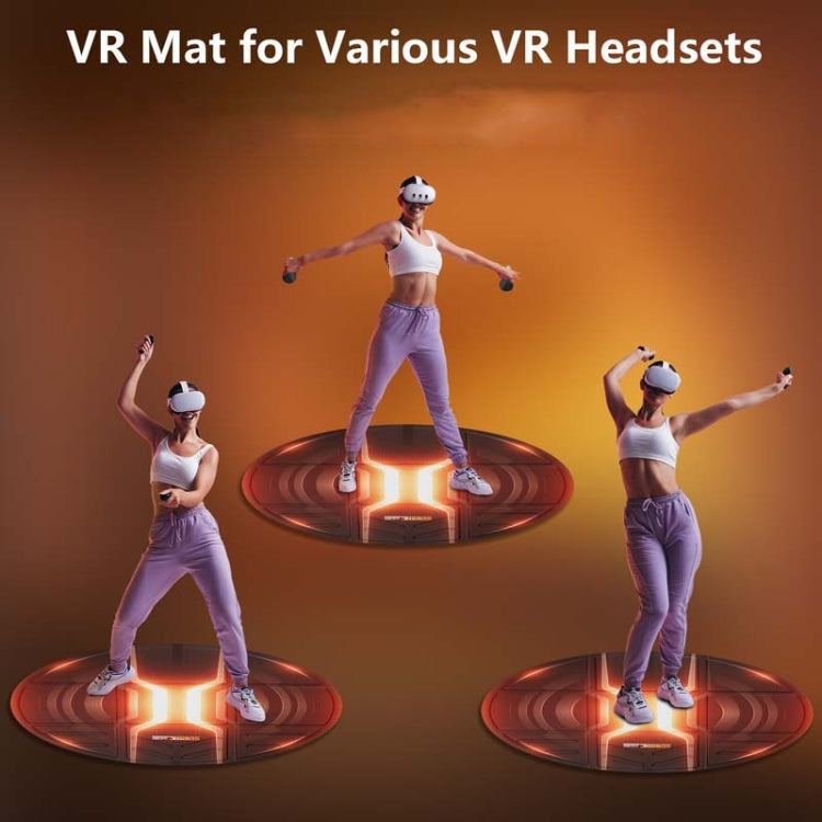 STARTRC GAMES VR Glasses Sport Game Simulation Floor Mat(Purple) - free shipping - PMC Jewellery - Order now!
