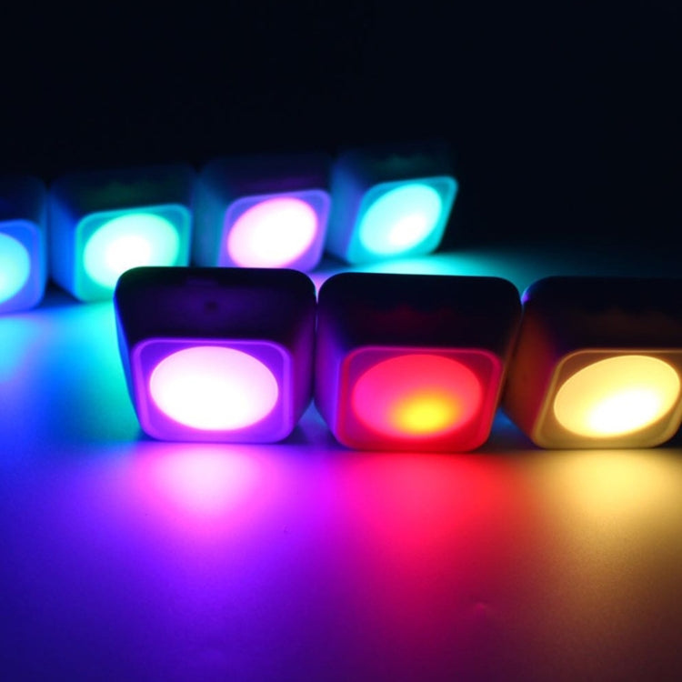 Remote Control Night Light LED Bedside Cabinet RGB Colorful Pat Light(2 Remote Controls + 6 Lights) - Night Lights by PMc TechLife | Online Shopping South Africa | PMc TechLife | Buy Now Pay Later Mobicred