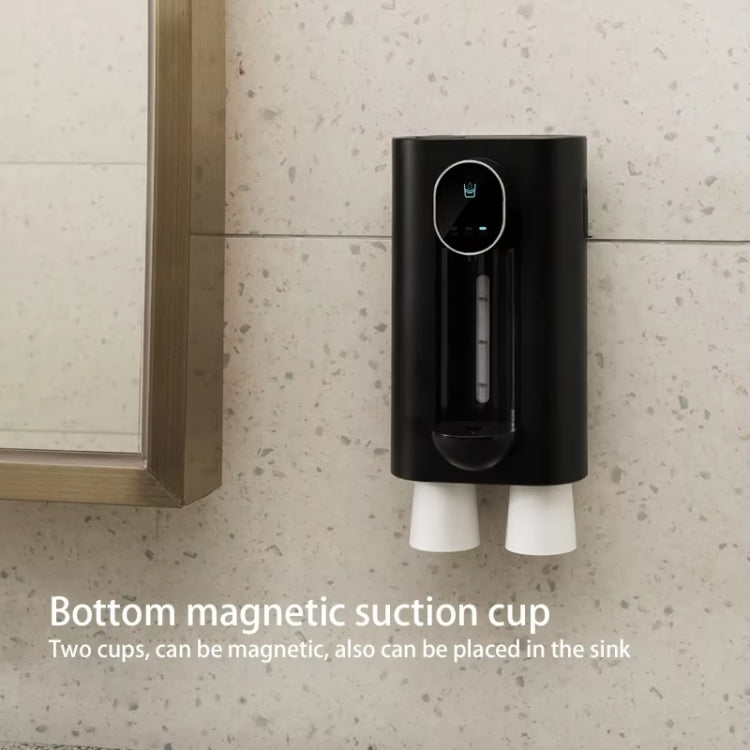 540ml  Automatic Mouthwash Dispenser 3 Levels Quantitative with 2 Magnetic Cups(White) - Soap Dispenser by PMc TechLife | Online Shopping South Africa | PMc TechLife | Buy Now Pay Later Mobicred