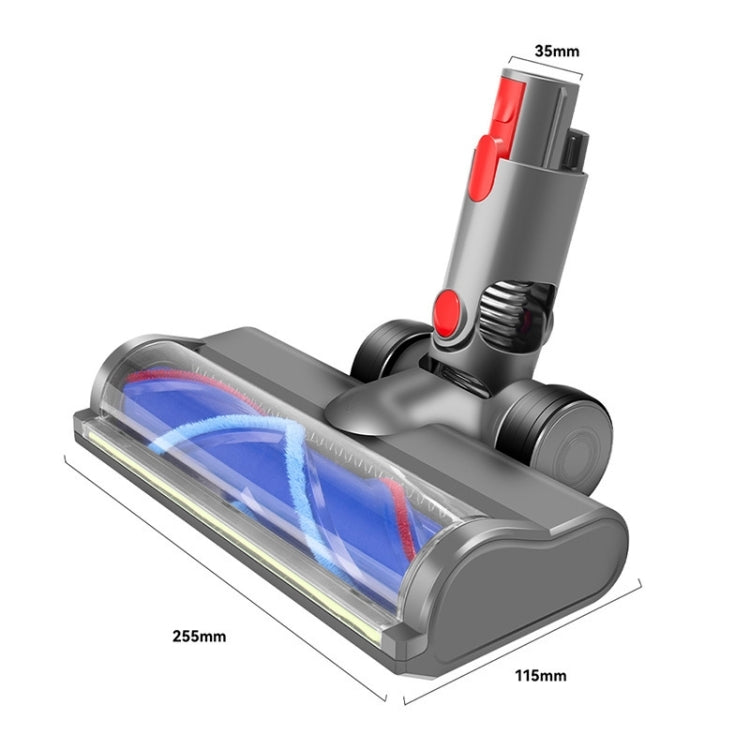 For Dyson V6 Soft Velvet Suction Head With Full Range Dust Display Light - For Dyson Accessories by PMC TechLife | Online Shopping South Africa | PMC TechLife | Buy Now Pay Later Mobicred