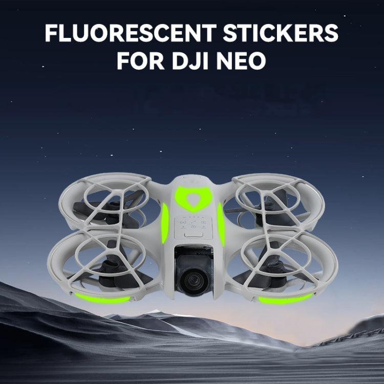 For DJI Neo RCSTQ Gradient Luminous Stickers(Fluorescent) - free shipping - PMC TechLife - Order now!