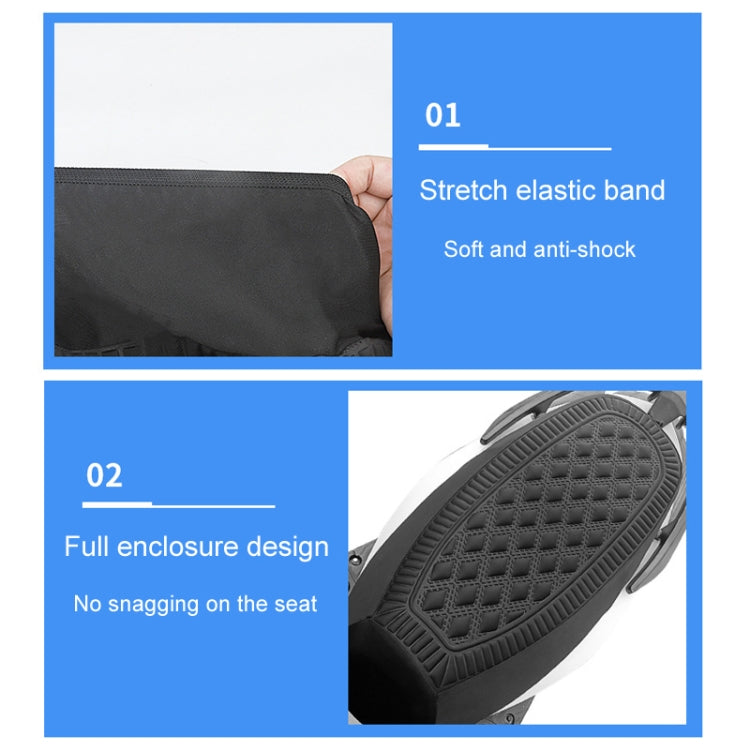Medium Electrical Bike Warm Breathable Non-Slip Cushion Cover(Brown) - Seat Covers by PMc TechLife | Online Shopping South Africa | PMc TechLife | Buy Now Pay Later Mobicred