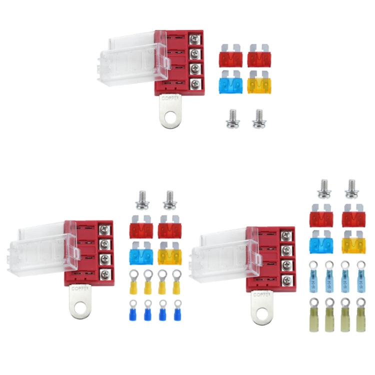 4-way RV Yacht Ignition Protection Battery Terminal Fuse Block, Specification: One - Fuse by PMC Jewellery | Online Shopping South Africa | PMC Jewellery | Buy Now Pay Later Mobicred