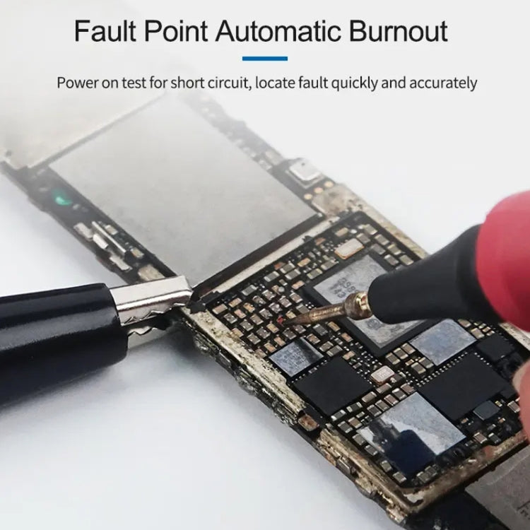 SUNSHINE P-30A Smart Anti-Burning Universal Mobile Phone Component Repair Motherboard Fault Detector, EU Plug - free shipping - PMC TechLife - Order now!