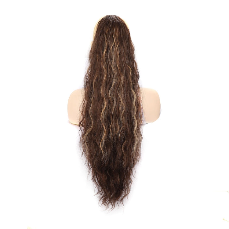 Ladies Extended Woolly Curly Rope Pulling Mesh Ponytail Wig, Color: 118# - free shipping - PMC TechLife - Order now!