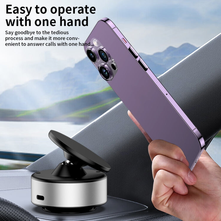 AIMITE X11 Car Vacuum Adsorption Cell Phone Magnetic Holder Universal Adjustable Navigation Support Bracket(Silver Ordinary Model) - Car Holders by AIMITE | Online Shopping South Africa | PMC Jewellery | Buy Now Pay Later Mobicred