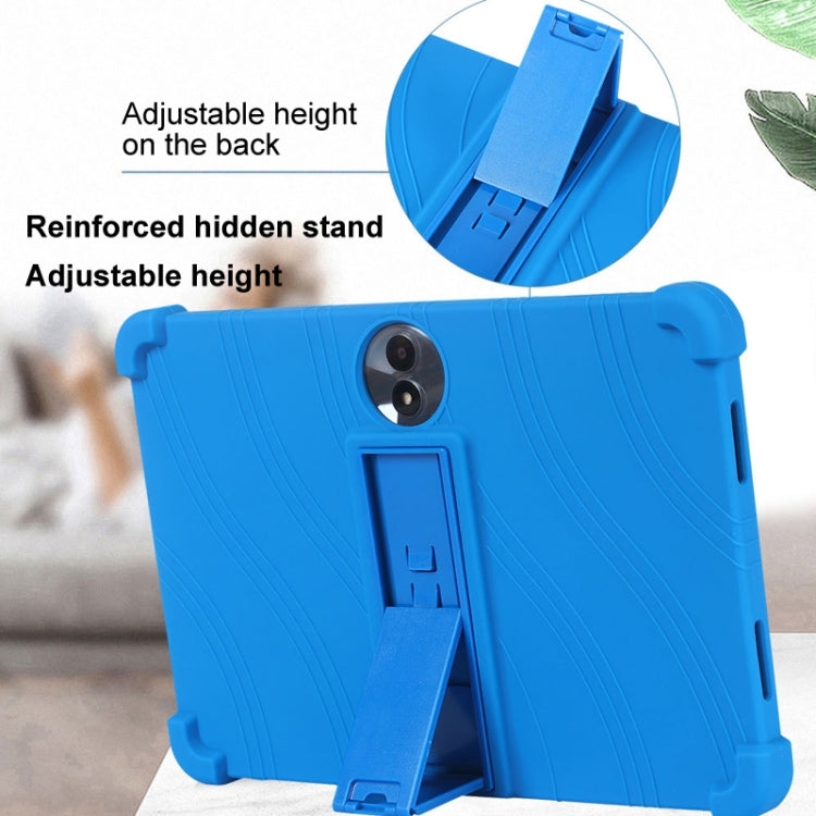 For TCL TAB 11 Gen 2 Shockproof Silicone Tablet Protective Case With Holder(Red) - Others by PMC TechLife | Online Shopping South Africa | PMC TechLife | Buy Now Pay Later Mobicred