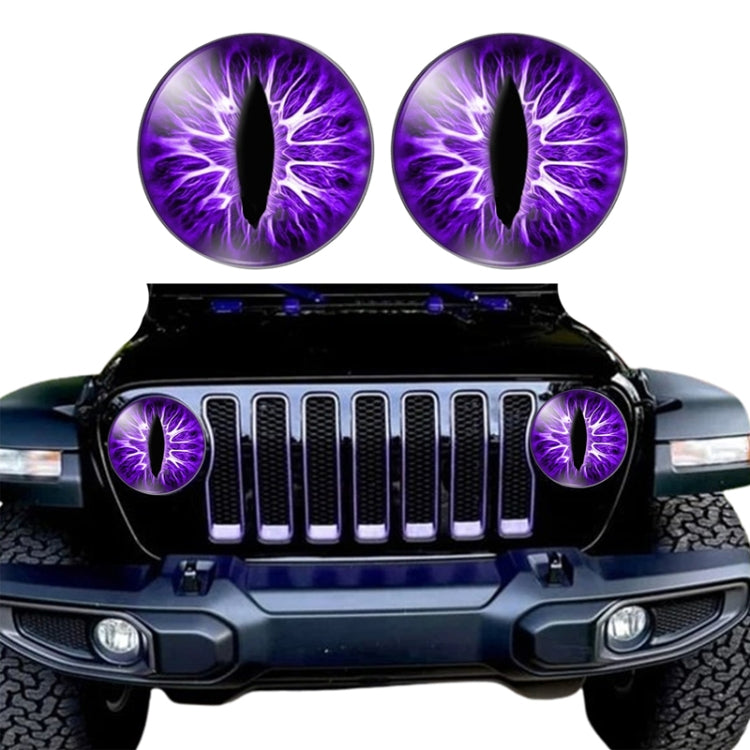 1pair Beast Eyes Headlight Decorative Stickers Off-Road Vehicle Front Lights Stereo Decals, Style: 8 - Lamp Decoration by PMC TechLife | Online Shopping South Africa | PMC TechLife | Buy Now Pay Later Mobicred