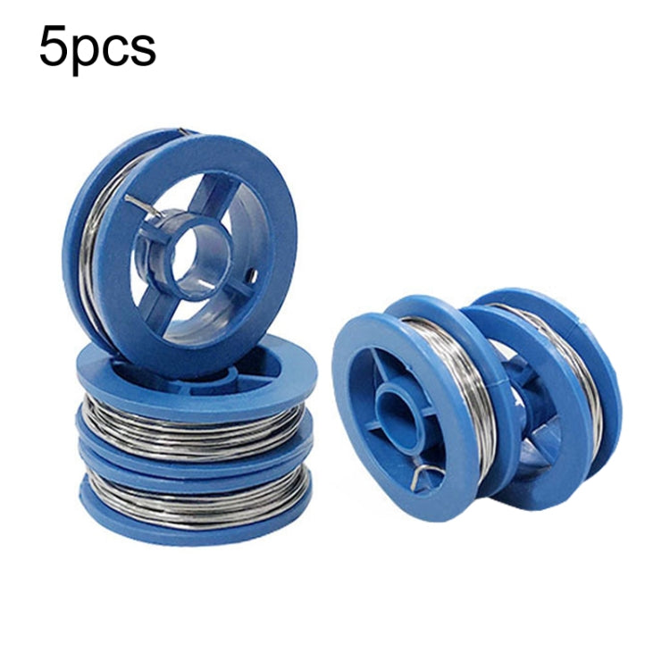0.8mm 5pcs High Purity Small Rolls Of Non Cleaning Soldering Wire Soldering Assistance Tools - Welding Wire by PMC TechLife | Online Shopping South Africa | PMC TechLife | Buy Now Pay Later Mobicred