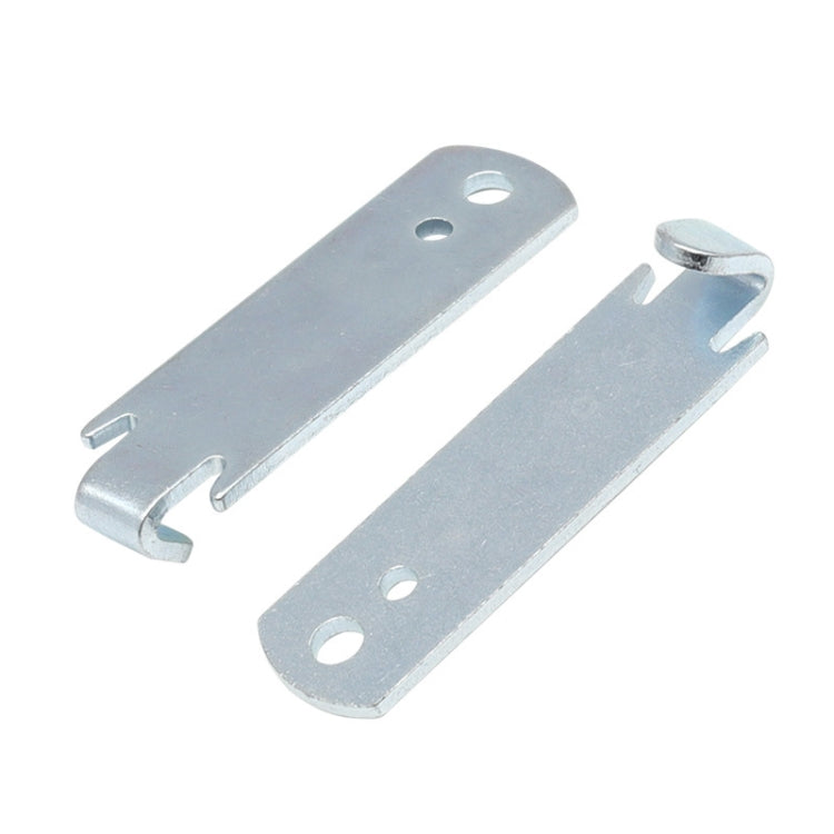 2pcs /Set Wire Twister T-Post Clamp Fence Wire Rope Winder(Silver) - Others by PMC TechLife | Online Shopping South Africa | PMC TechLife | Buy Now Pay Later Mobicred