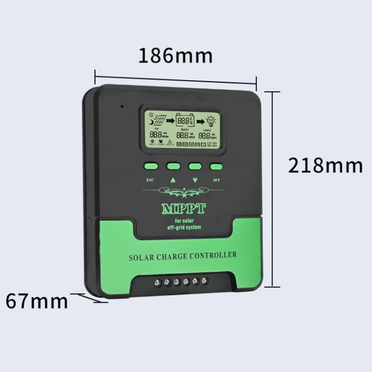 12V/24V 50A MPPT Intelligent Lighting Identification Solar Controller, Model: CM-D50 - Others by PMC TechLife | Online Shopping South Africa | PMC TechLife | Buy Now Pay Later Mobicred