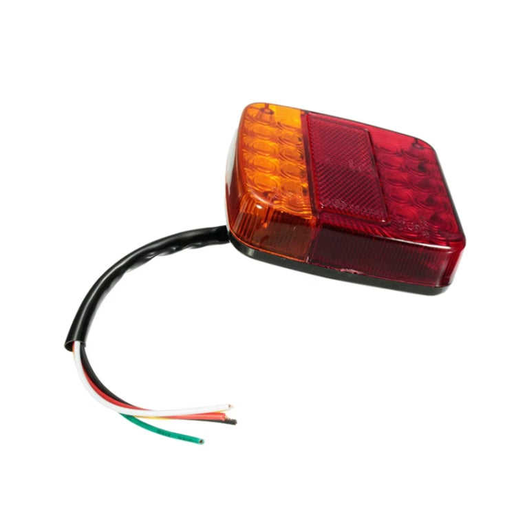 Transparent Shell Square Trailer LED Brake Tail Light - Brake Lights by PMC TechLife | Online Shopping South Africa | PMC TechLife | Buy Now Pay Later Mobicred