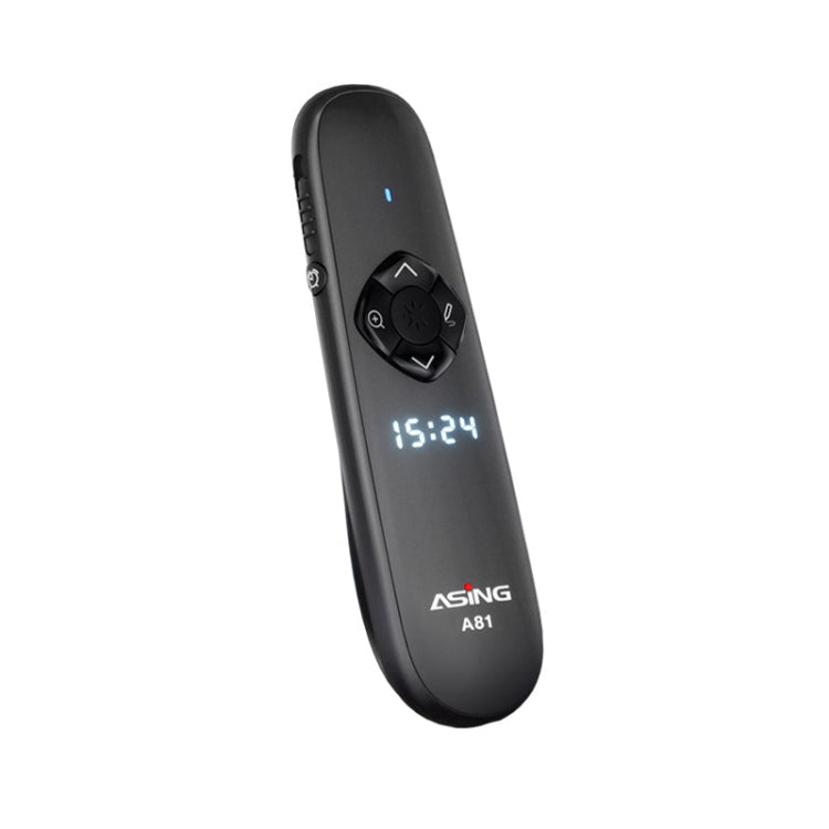 ASiNG A81 PPT Page Turning Clicker With Timing Function & 32G 3-in-1 USB Receiver, Color: Green Light - free shipping - PMC TechLife - Order now!