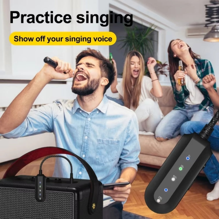 T300 Singing Practice Live Vocal Processor Bluetooth Receiver - Live Sound Effects Processors by PMC TechLife | Online Shopping South Africa | PMC TechLife | Buy Now Pay Later Mobicred