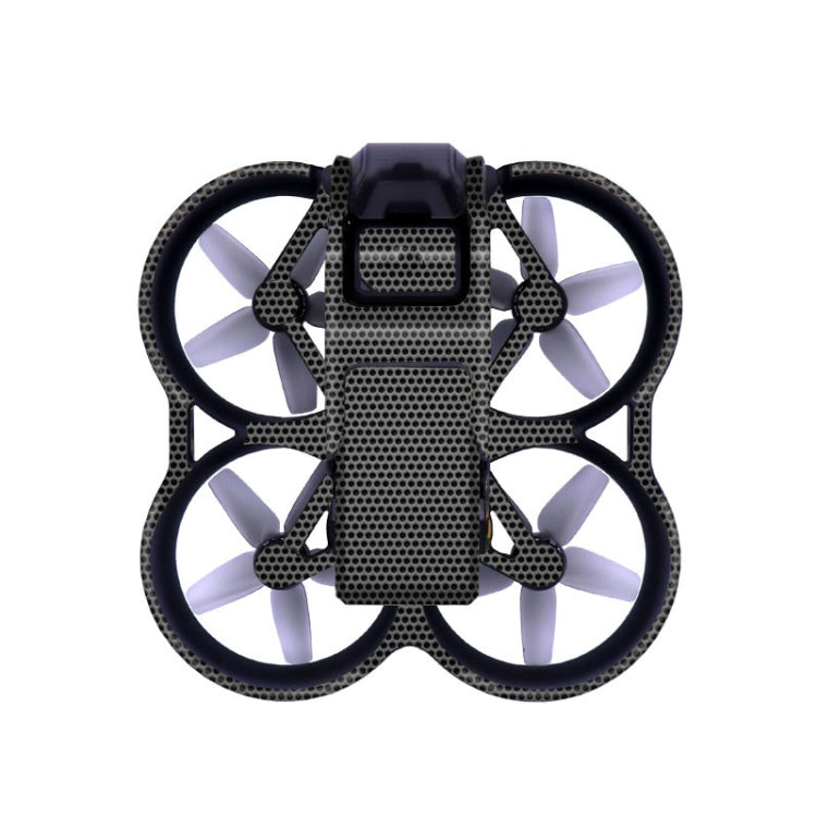 For DJI Avata Single Fuselage Sticker No Adhesive Personalised Stickers(A-05 Black Mesh) - free shipping - PMC TechLife - Order now!