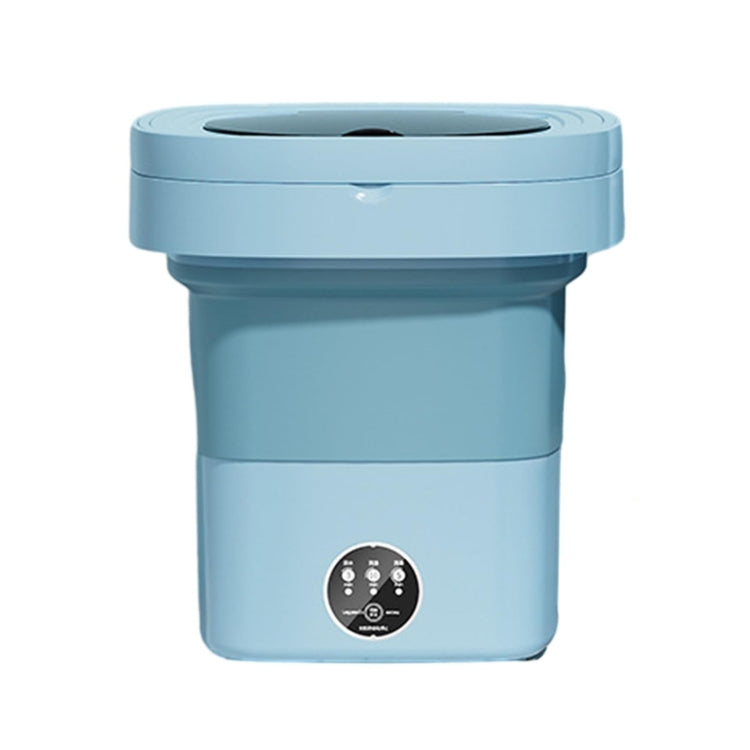 Fully Automatic Mini Foldable Washing Machine With Dehydration Function, Size: EU Plug(Blue) - free shipping - PMC TechLife - Order now!