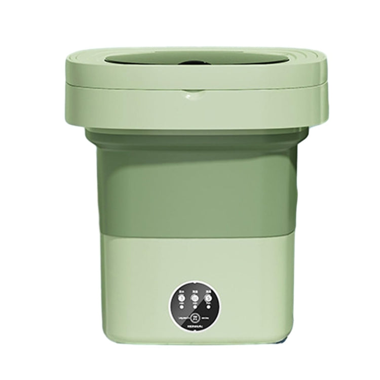Fully Automatic Mini Foldable Washing Machine With Dehydration Function, Size: UK Plug(Green) - free shipping - PMC TechLife - Order now!