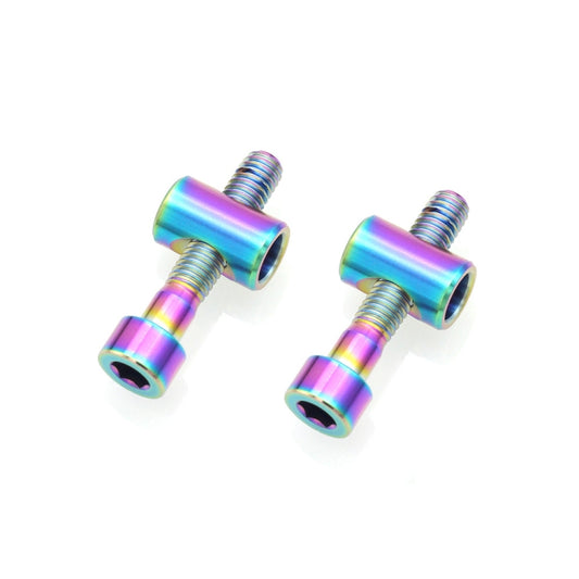 Bicycle Titanium Alloy Seat Post Locking Screws, Color: M6x30 Colorful - Bicycle Saddle by PMC Jewellery | Online Shopping South Africa | PMC Jewellery | Buy Now Pay Later Mobicred