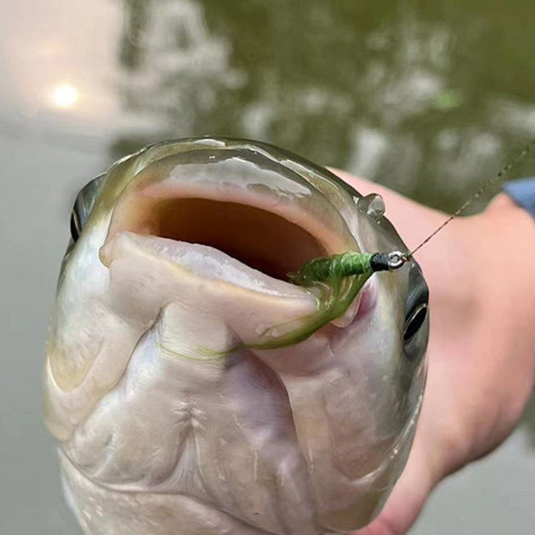 4pcs /Box Hooks Imitation Aquatic Grass Fishing Hooks Grass Hooks(6#) - Fishing Hooks by PMC TechLife | Online Shopping South Africa | PMC TechLife | Buy Now Pay Later Mobicred