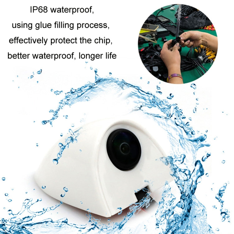 Punch-Free Car Imaging Side View Blind Spot Car Universal Night Vision Camera, Specifications: AHD1080P Black - Rear View Cameras by PMC TechLife | Online Shopping South Africa | PMC TechLife | Buy Now Pay Later Mobicred