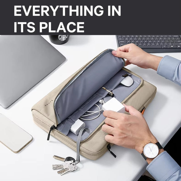 BANGE BG-6802 Laptop Bag Notebook Protective Case, Color: Khaki Large - free shipping - PMC TechLife - Order now!