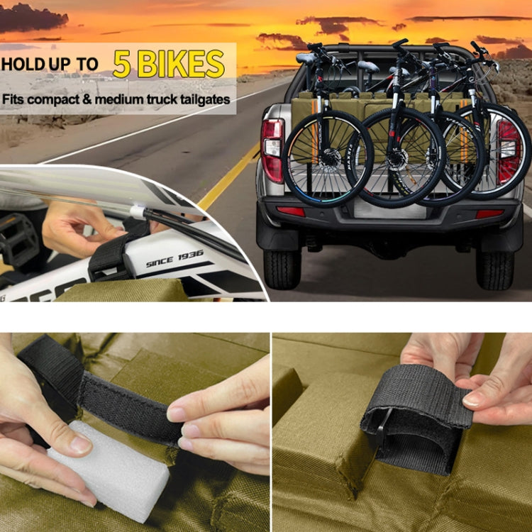 Pickup Truck Tailgate Bicycle Protection Cushion, Color: 02 Mud Yellow - Roof Racks by PMC TechLife | Online Shopping South Africa | PMC TechLife | Buy Now Pay Later Mobicred