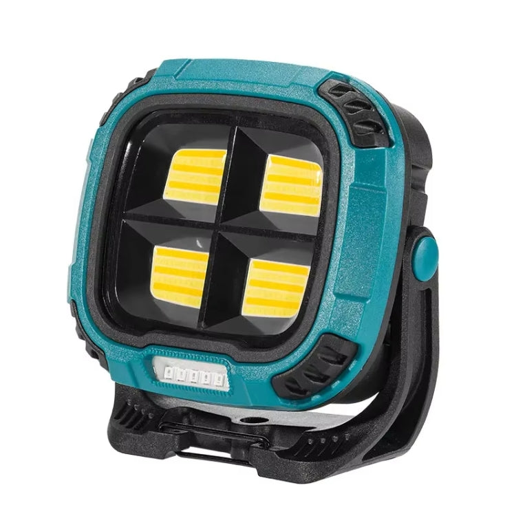 E-SMARTER W894-1 COB Magnetic Projector Work Light Emergency Portable Bright Flashlight(Blue) - free shipping - PMc TechLife - Order now!