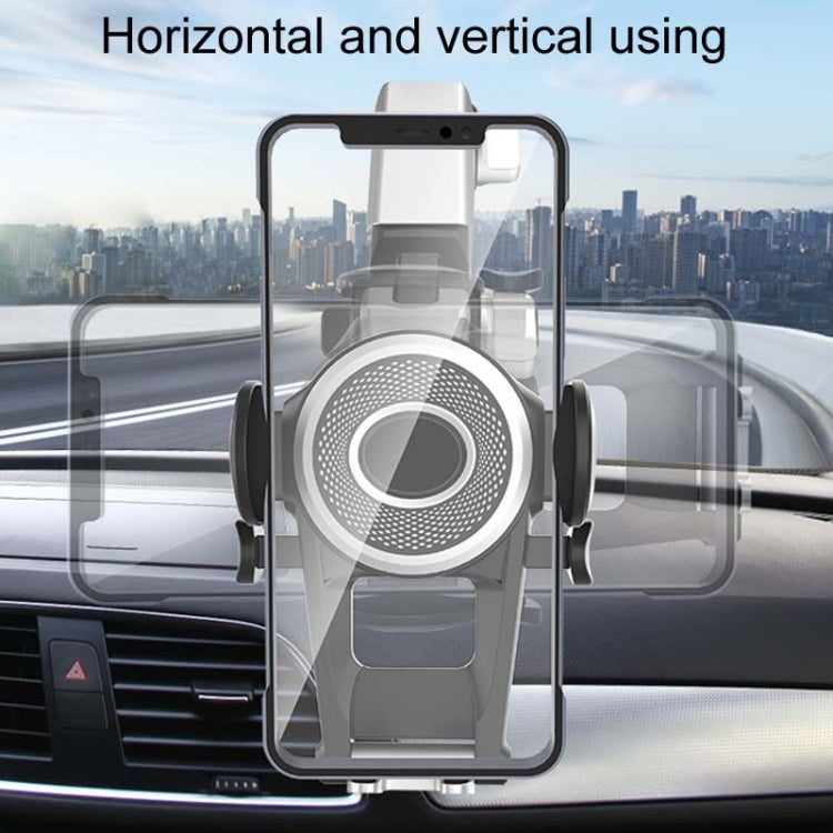 Car Suction Cup Multi-function Cell Phone Navigation Mount, Style: With Flat Clip - Universal Car Holders by PMC TechLife | Online Shopping South Africa | PMC TechLife | Buy Now Pay Later Mobicred