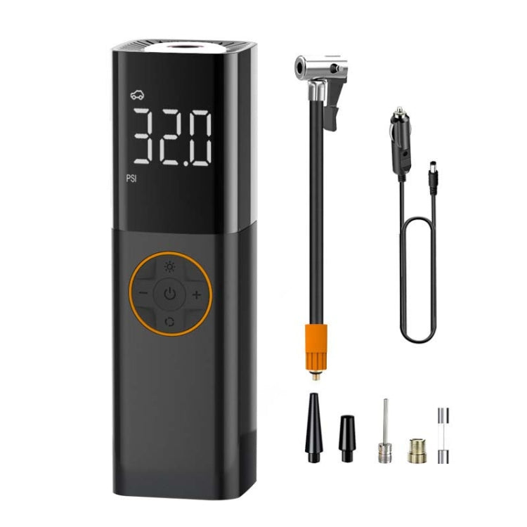 Car Portable Multifunctional Intelligent Digital Display Inflatable Pump(Black) - Inflatable Pump by PMC TechLife | Online Shopping South Africa | PMC TechLife | Buy Now Pay Later Mobicred