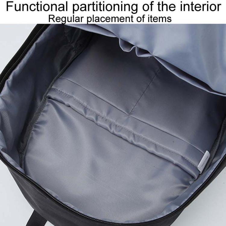 SKV SKV009 Outdoor Casual Double Shoulder Bag Large Capacity Laptop Backpack(White) - free shipping - PMC TechLife - Order now!