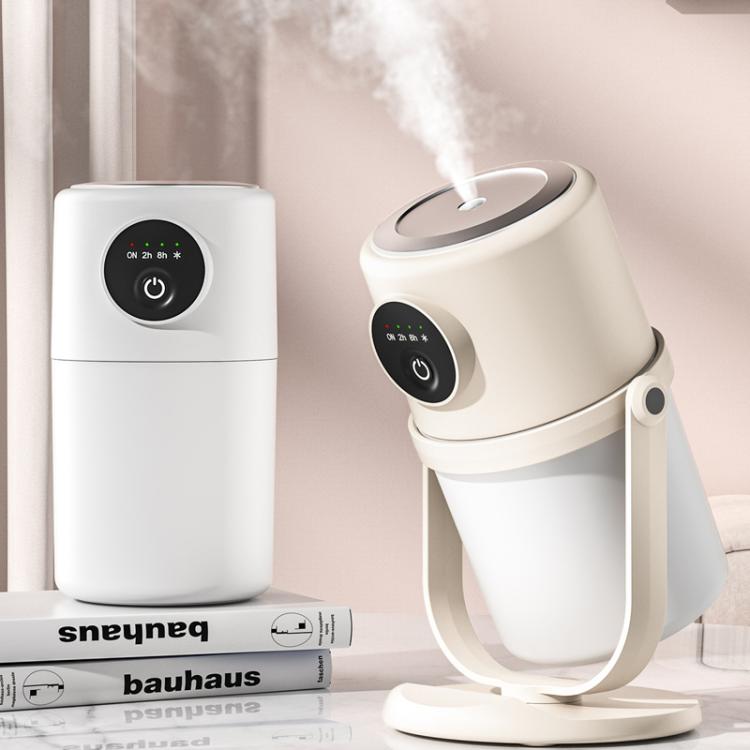 USB Intelligent Home Large Capacity Humidifier With Night Light Small Air Purifier, Color: White+Base - free shipping - PMC TechLife - Order now!