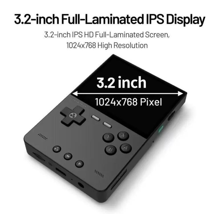 TRIMUI BRICK Open Source Pocket Console Portable Wireless Bluetooth HD Retro Arcade, Size: 128G(White) - free shipping - PMc TechLife - Order now!