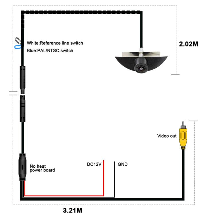 For Nissan / Volvo Universal Car Logo Front View Camera - Rear View Cameras by PMC TechLife | Online Shopping South Africa | PMC TechLife | Buy Now Pay Later Mobicred