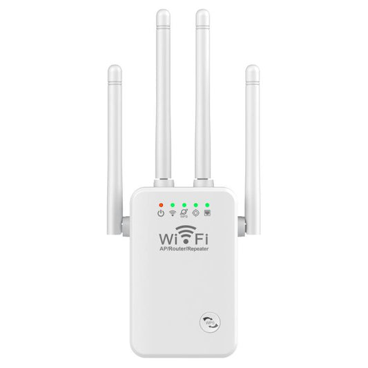 Urant U9 300Mbps 2.4G Wireless Repeater WiFi Signal Amplifier Support WPS Quick Setting US Plug White - Broadband Amplifiers by Urant | Online Shopping South Africa | PMC Jewellery | Buy Now Pay Later Mobicred