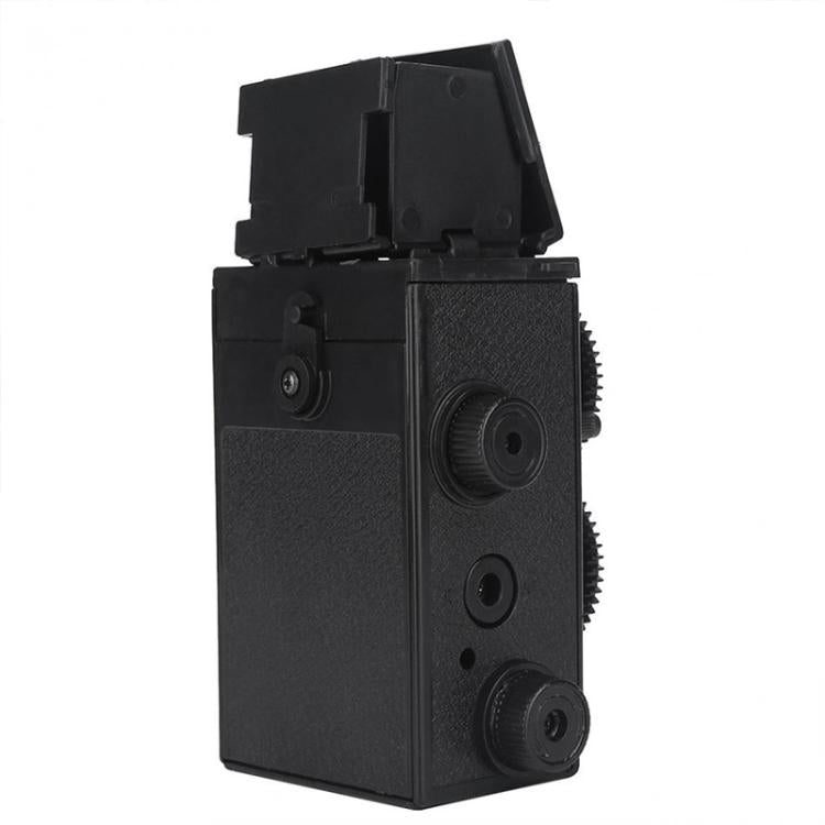 DIY Double Lens Assembly 35mm Film Camera Retro Nostalgic Double Reflection Film Camera(Black) - free shipping - PMC TechLife - Order now!