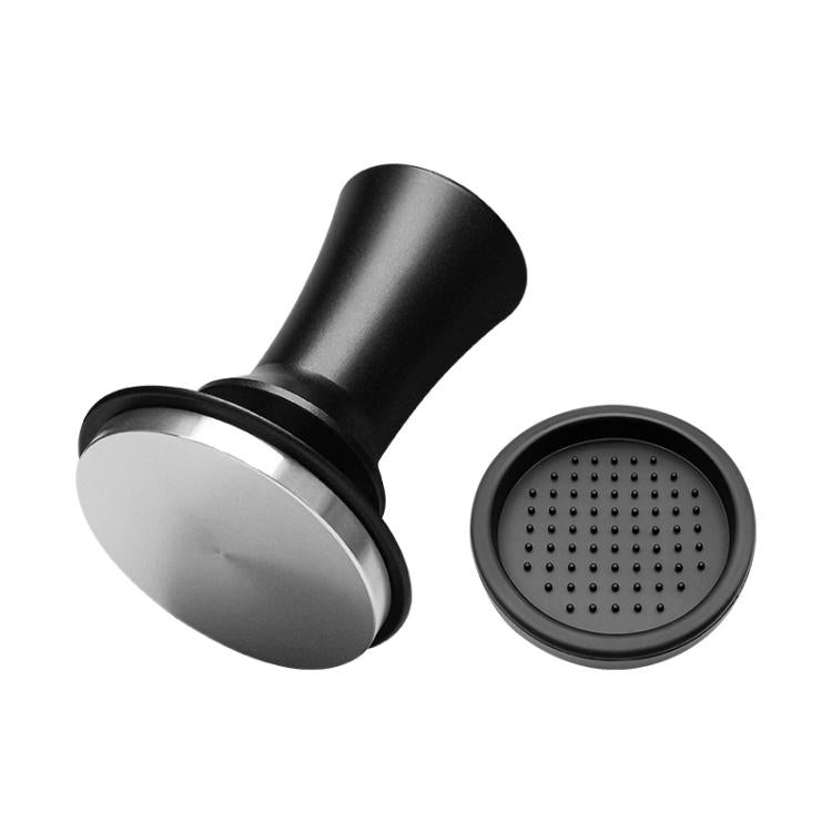Scale Horizontal Constant Pressure Coffee Grinder Stretching Powder Press Hammer, Style: Black Flat Bottom+Round Base(51mm) - free shipping - PMC TechLife - Order now!