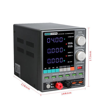 SUGON 3010PM 150W 30V 10A 4 Digital Display Cell Phone Repair Power Meter EU Plug - Power Supply by SUGON | Online Shopping South Africa | PMC Jewellery | Buy Now Pay Later Mobicred