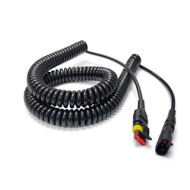 For CNHTC SINOTRUK HOWO SITRAK Four Way Monitoring Camera Spring Wire 8m - DIY Cables by PMc TechLife | Online Shopping South Africa | PMc TechLife | Buy Now Pay Later Mobicred