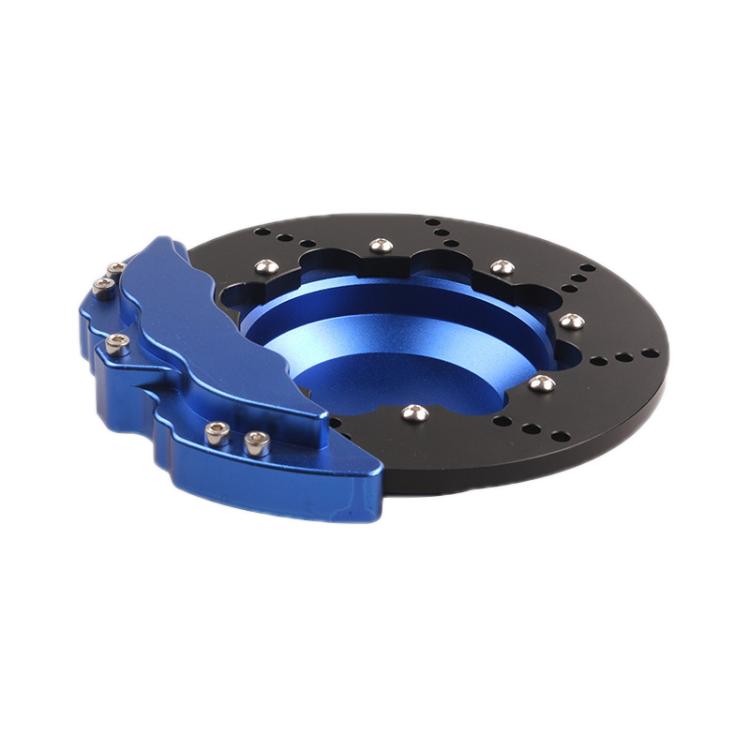 Car All-Aluminum Brake Disc Ashtray, Size: Non-rotating(Blue Black Edge) - Ashtrays by PMc TechLife | Online Shopping South Africa | PMc TechLife | Buy Now Pay Later Mobicred