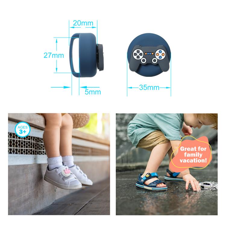 5pcs /Pack For Airtag Children Shoelace Fixed Locator Silicone Protective Cover(Little Dinosaur) - free shipping - PMc TechLife - Order now!