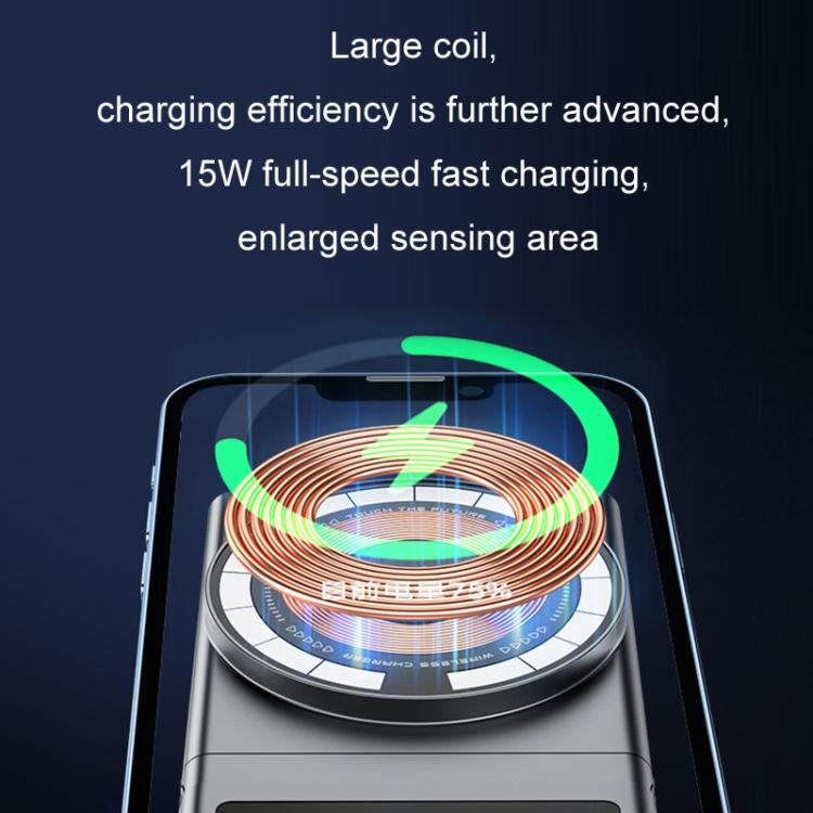 Car Air Outlet Intelligent Induction Wireless Charging Mobile Phone Holder(Gray) - Wireless Charger Holders by PMc TechLife | Online Shopping South Africa | PMc TechLife | Buy Now Pay Later Mobicred