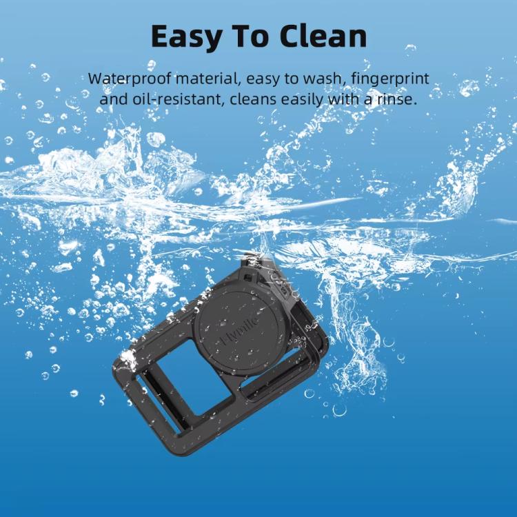 For DJI Osmo Action 3 / 4 / 5 Pro Flymile Silicone Cover Sport Camera Lens Drop Cases(Gray) - free shipping - PMC TechLife - Order now!