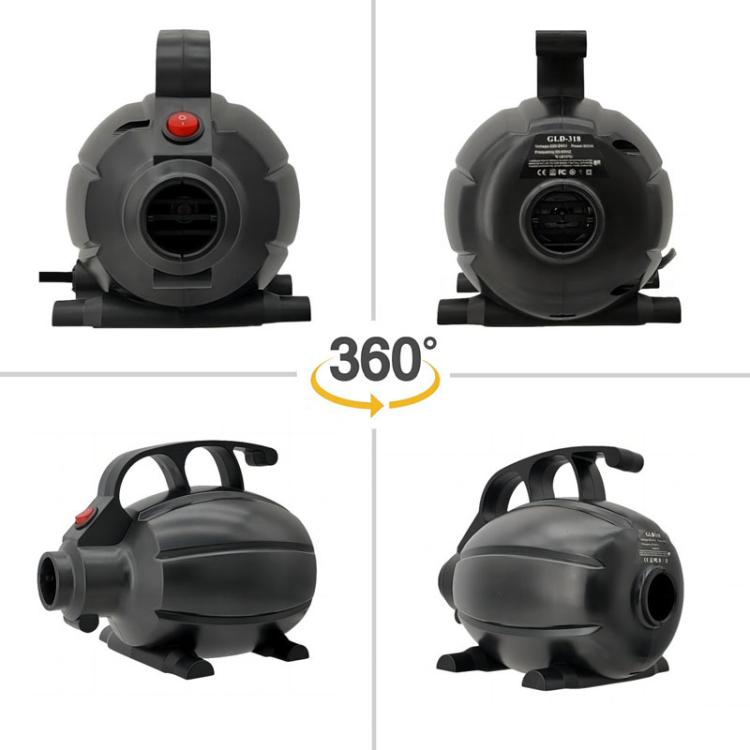 GLD-318 High Power 600W Electrical Inflatable Pump Tent Yoga Mat Inflator EU Plug - Inflatable Pump by PMc TechLife | Online Shopping South Africa | PMc TechLife | Buy Now Pay Later Mobicred