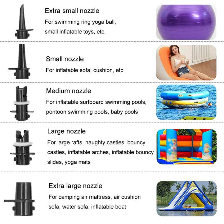 GLD-318 High Power 600W Electrical Inflatable Pump Tent Yoga Mat Inflator US Plug - Inflatable Pump by PMc TechLife | Online Shopping South Africa | PMc TechLife | Buy Now Pay Later Mobicred