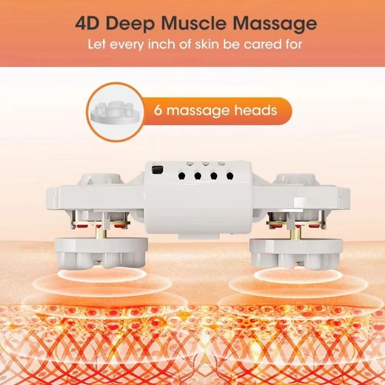 Z5 Dual-frequency Red Light Constant Temperature Hot Compress Foot Massager, Spec: US Plug(Black) - free shipping - PMC TechLife - Order now!