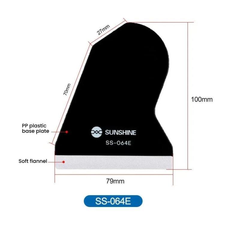 SUNSHINE SS-064E Mobile Phone Tablet PCs Protective Film Scraper Hydrogel Film Screen Scraper Card - free shipping - PMC TechLife - Order now!