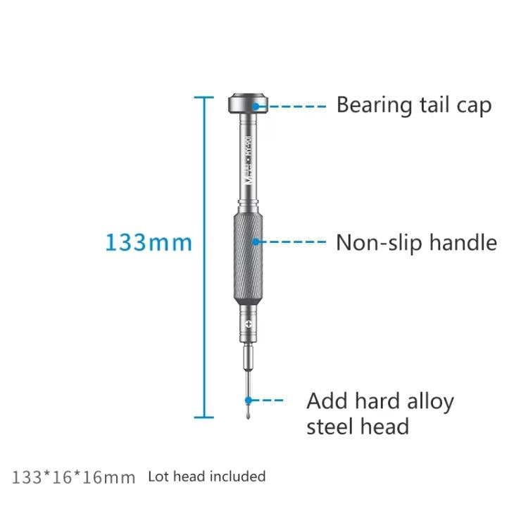 MaAnt MY-901 High-precision Screwdriver Mobile Phone Repair Disassembly Tools, Style: Hexagon - Screwdriver by MaAnt | Online Shopping South Africa | PMC TechLife | Buy Now Pay Later Mobicred
