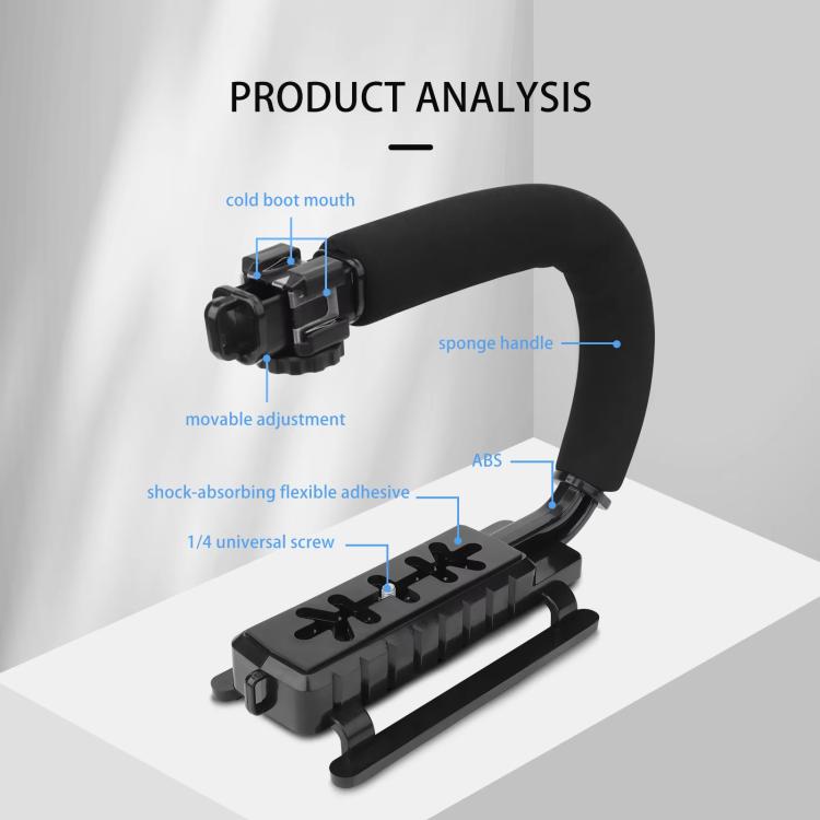For DJI Flip CQT  U-shape Handheld Stabilizer Kit For Cinematic Shots, Wedding Videography & Daily Vlogging - free shipping - PMC TechLife - Order now!